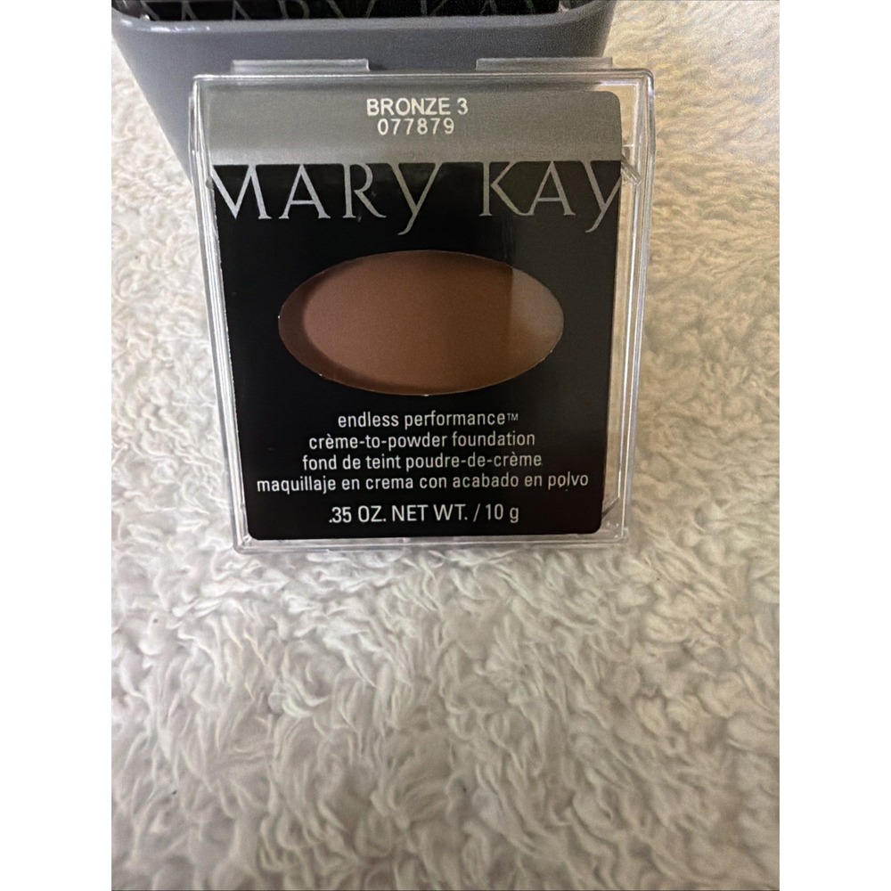 Mary Kay BRONZE 3 Endless Performance Creme to Powder Foundation .35 oz NIP